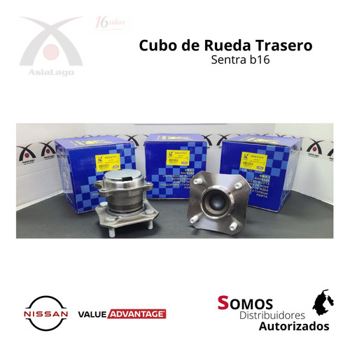 Cubo Rueda Trasero  Nissan Sentra B16