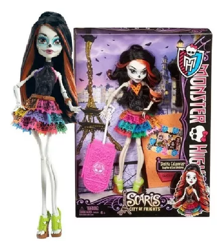 Boneca Monster High Mattel Skelita Calaveras