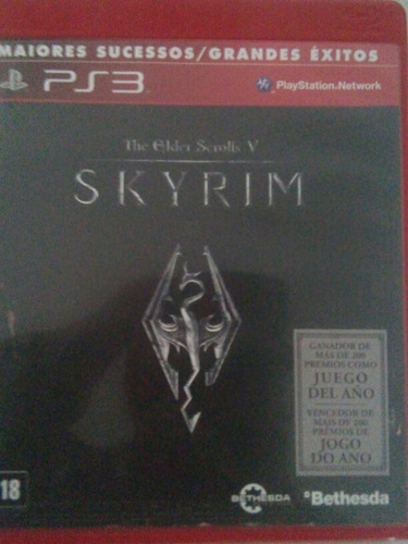 Imagem 1 de 3 de Skyrim Ps3 Mídia Física
