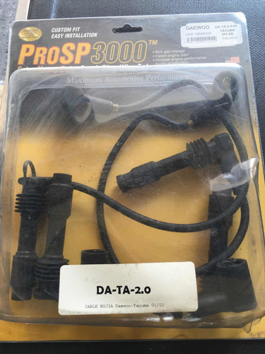 Juego Cables De Bujías Daewoo Tacuma Usados