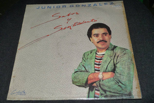 Jch- Junior Gonzalez Sabor Y Sentimiento Salsa Lp Vinilo