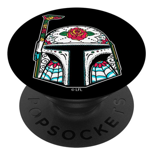 Star Wars Boba Fett - Casco De Azucar Con Diseño De Calave