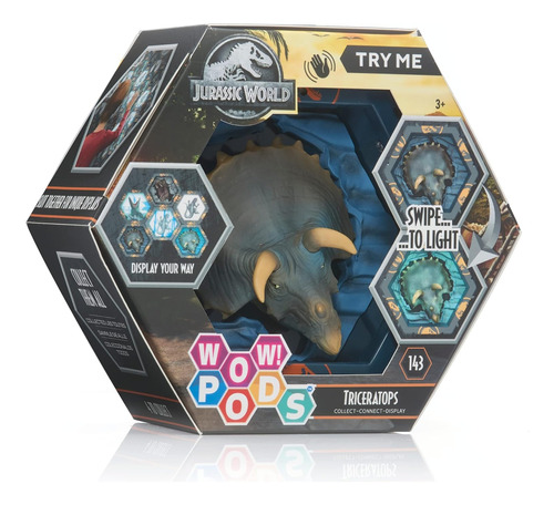 Wow Pods Jurassic World Triceratops Jugueteria El Pehuen