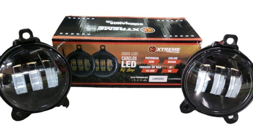 Carelo Led 4'' 30w 10-30v Blanco + Ambar (par) 3 Bases 