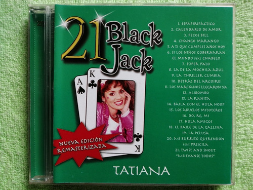 Eam Cd Tatiana 21 Black Jack 2013 La Mejor Musica Para Niños
