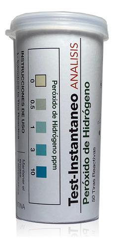 Tiras Analisis Proxido De Hidrogeno 10ppm - 50u.