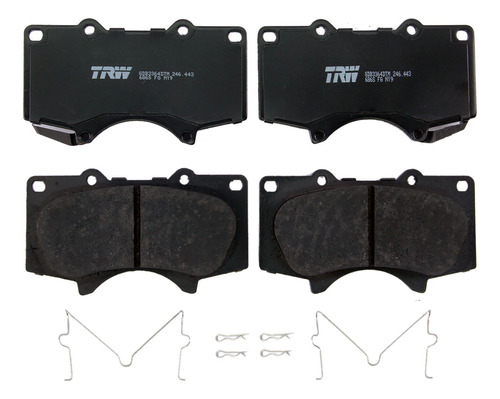 Balatas Ceramicas Del Toyota Fj Cruiser 2007-2014 Trw