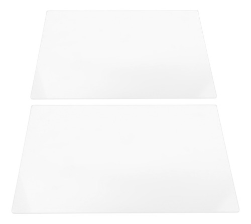 Tabla De Cortar Acrílica, 2 Piezas, Transparente Para Cocina