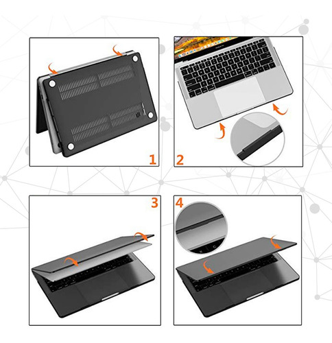 Protector Compatible Macbook Pro 14 A2442 A2779 Acrilico