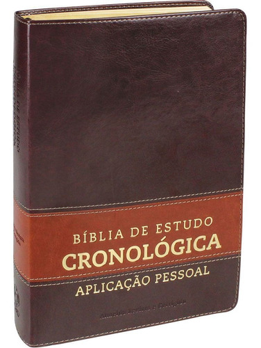 Bíblia Em Ordem Cronologica Aplicação Pessoal Pronta Entrega