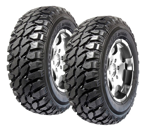 Paq. 2 Llantas 265/70r17 Lt Hifly Vigor Mt601 121/118q Msi