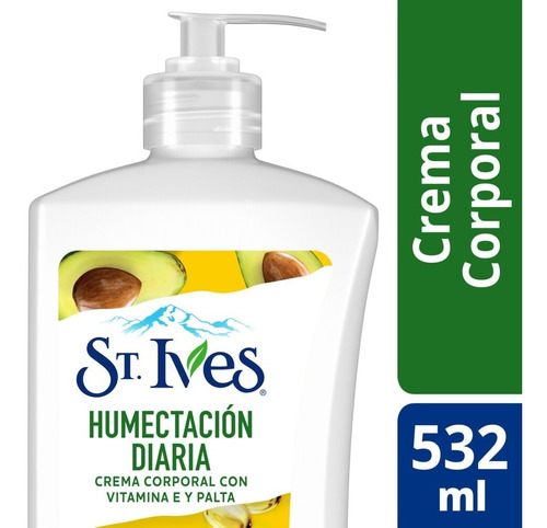 St Ives Crema Corporal Humectacion Vitamina E Palta X 532 Ml