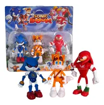 Comprar Muñecos Figuras Sonic Blíster X3 Varios Personajes 12cm