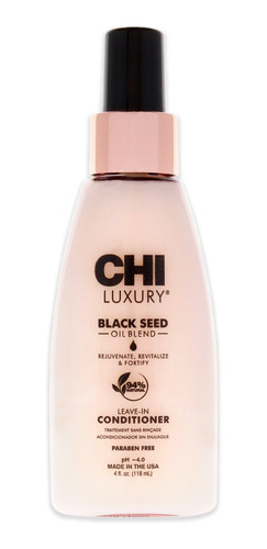 Acondicionador Unisex De Lujo Con Aceite De Semillas Negras