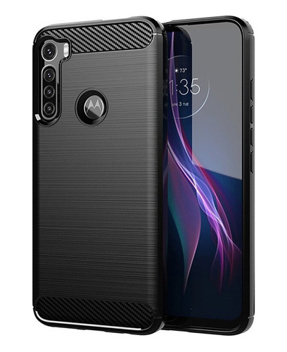 Funda Carbono P/ Motorola One Fusion Plus