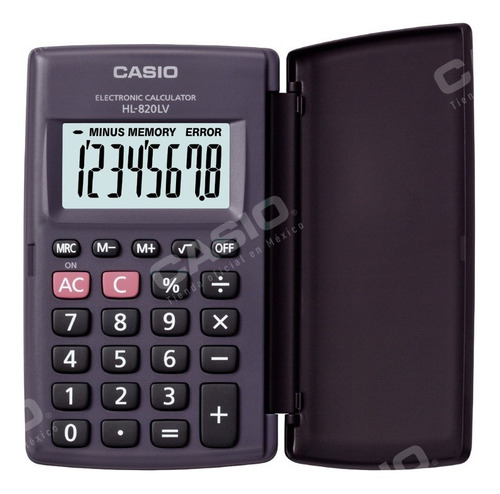 Imagen 1 de 3 de Calculadora Portátil Casio Hl-820lv