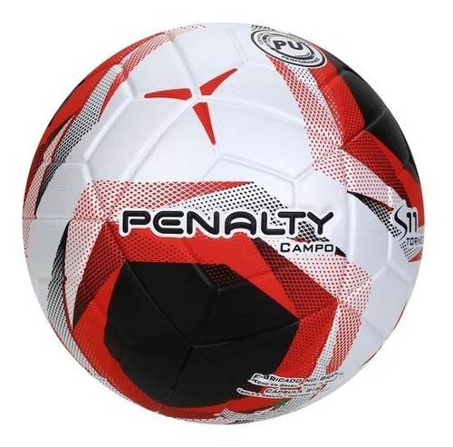 Bola Futebol De Campo Penalty S11 Torneio Cor Vermelho