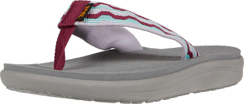 Teva Girls' Y Voya Flip Flop, Kishi Iris,  B07sz4cxmn_070424