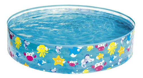 Piscina infantil rígida Bestway 122 x 25 cm 55028 colorida multicolorida