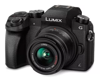 Panasonic Lumix Dmc G7k Con Lente 14-42mm 4k Obsequio