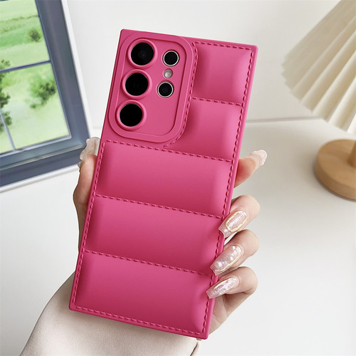 Funda De Tpu Prenda Rellena De Plumón Para Samsung Galaxy