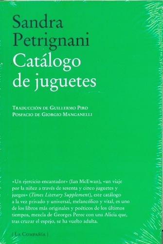 Libro Catalogo De Juguetes - Petrignani, Sandra