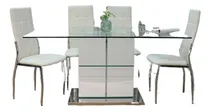 Comprar Combo Mesa Vanity 160cm Comedor Cocina + 6 Sillas New Paris