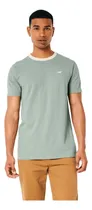 Comprar Playera Hollister Original Tela Piqué, Logo Bordado Y Ribete