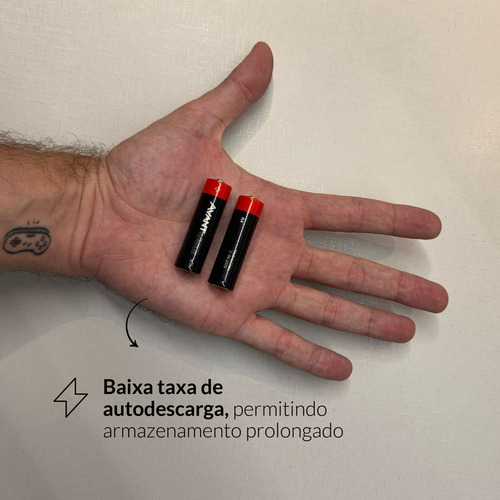 Kit 8 Pilhas Alcalina Pequena Aa 2a 1.5v Cod 408020015 Avant