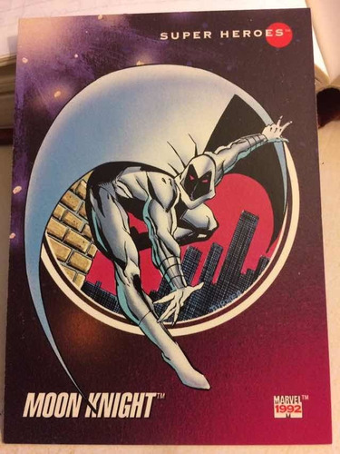 Tarjeta/estampa Marvel 1992 Impel Número # 32 Moon Knight