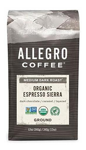 Sierra Orgánica Espresso Café Molido 12 Oz