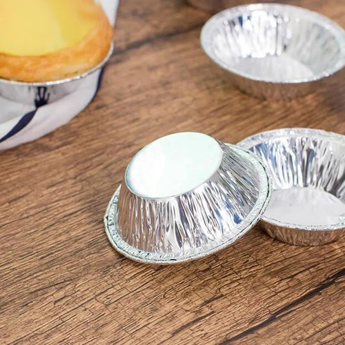 Molde De Aluminio Desechable Para Pasteles Muffin Fresh, 100