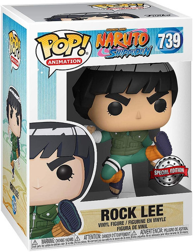 Funko Pop Anime Naruto Rock Lee Special Edition