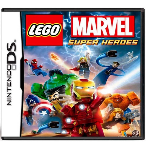 Jogo Lego Marvel Super Heroes Para Nintendo Ds Wb Games