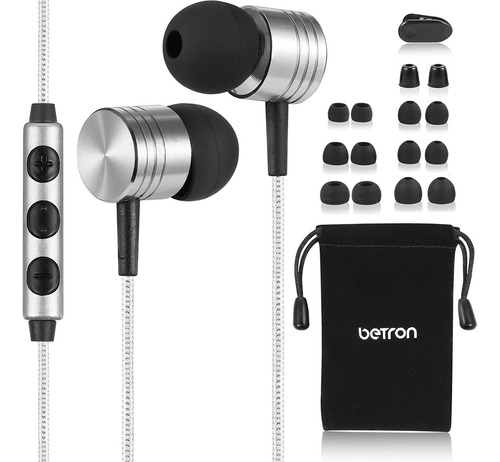 Betron B650 Auriculares Ergonomicos Con Cable Con Microfo...