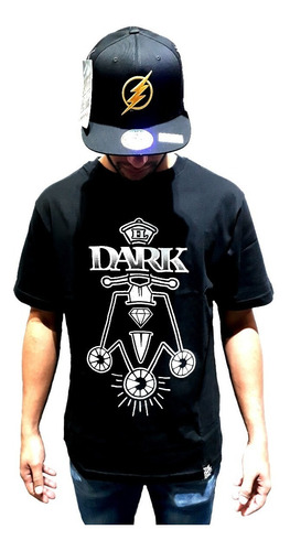 Remera Algodon Hip Hop Rap Daga The Dark King 