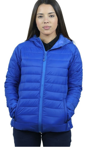 Campera Inflada Dama Azul Francia - Textilshop