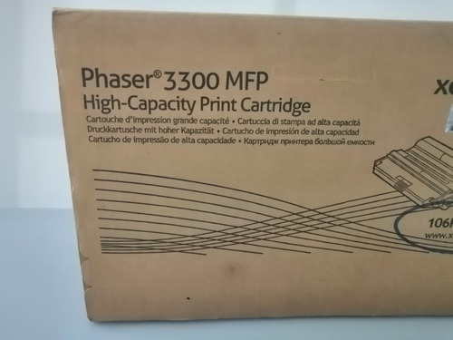 Xerox Toner 106r01412 Alta Capacidad Phaser 3300mfp