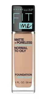 Base de maquillaje líquida Maybelline New York Fit Me Matte + Poreless Base De Maquillaje Fit Me Matte Maybelline 230 Natural Buff tono 238 rich tan - 30mL