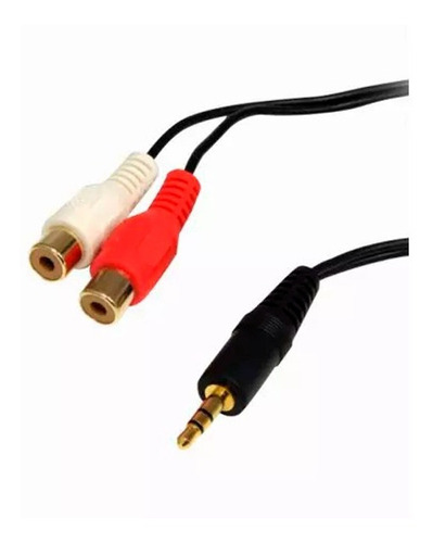 Cable Mini Plug 3.5 Macho A 2 Rca Hembra 1,50 Mts - Burzaco