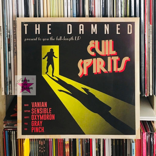 Vinilo The Damned Evil Spirits Eu Import.