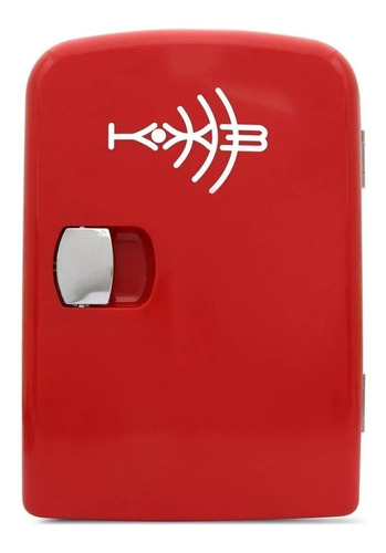 Mini Geladeira Vermelha Retrô Kx3 4,5l Portátil 12v Full