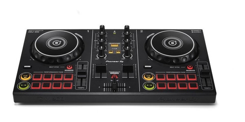 Imagen 5 de 5 de Controlador DJ Pioneer DDJ-200 negro de 2 canales