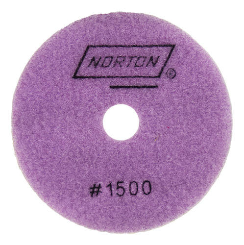 Disco De Polimento Para Mármore E Granito 100mm - Norton Grão 3000