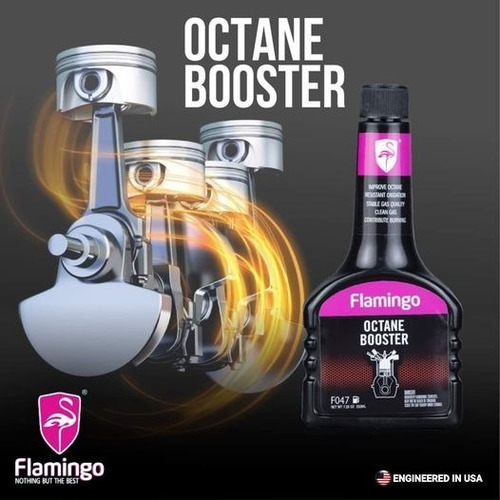 Elevador O Aumentador De Octanaje Y Limpiador Flamingo 354ml