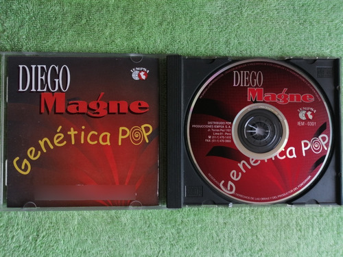 Eam Cd Diego Magne Genetica Pop 1998 Edic. Peruana Euro Dc3