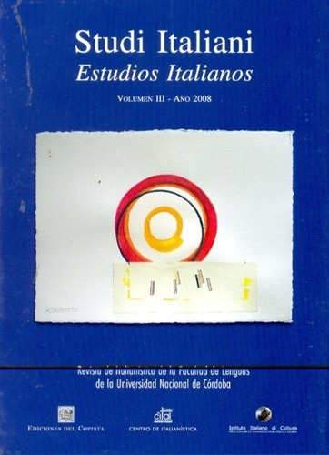 Studi Italiani = Estudios Italianos - Blanco De García, Tri