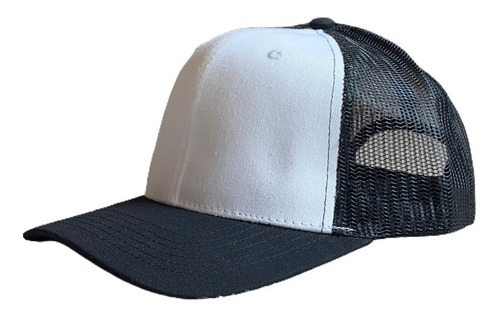 Gorra Trucker Blanca/negra