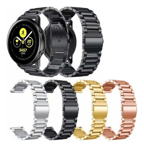 Correa Metalica Compatible Amazfit Bip Gts P8 Samsung 20mm 