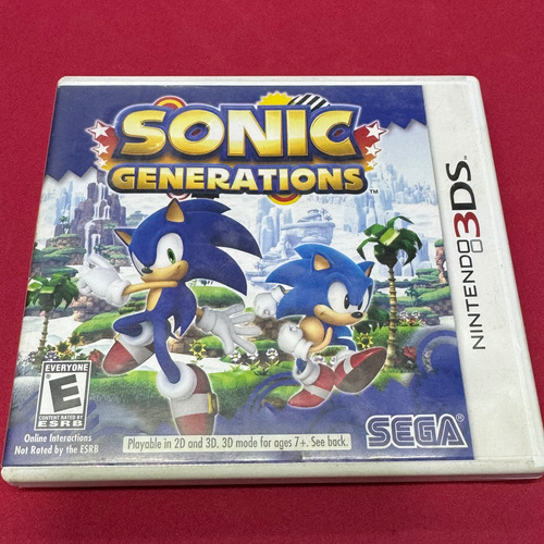 Sonic Generations Nintendo 3 Ds Original